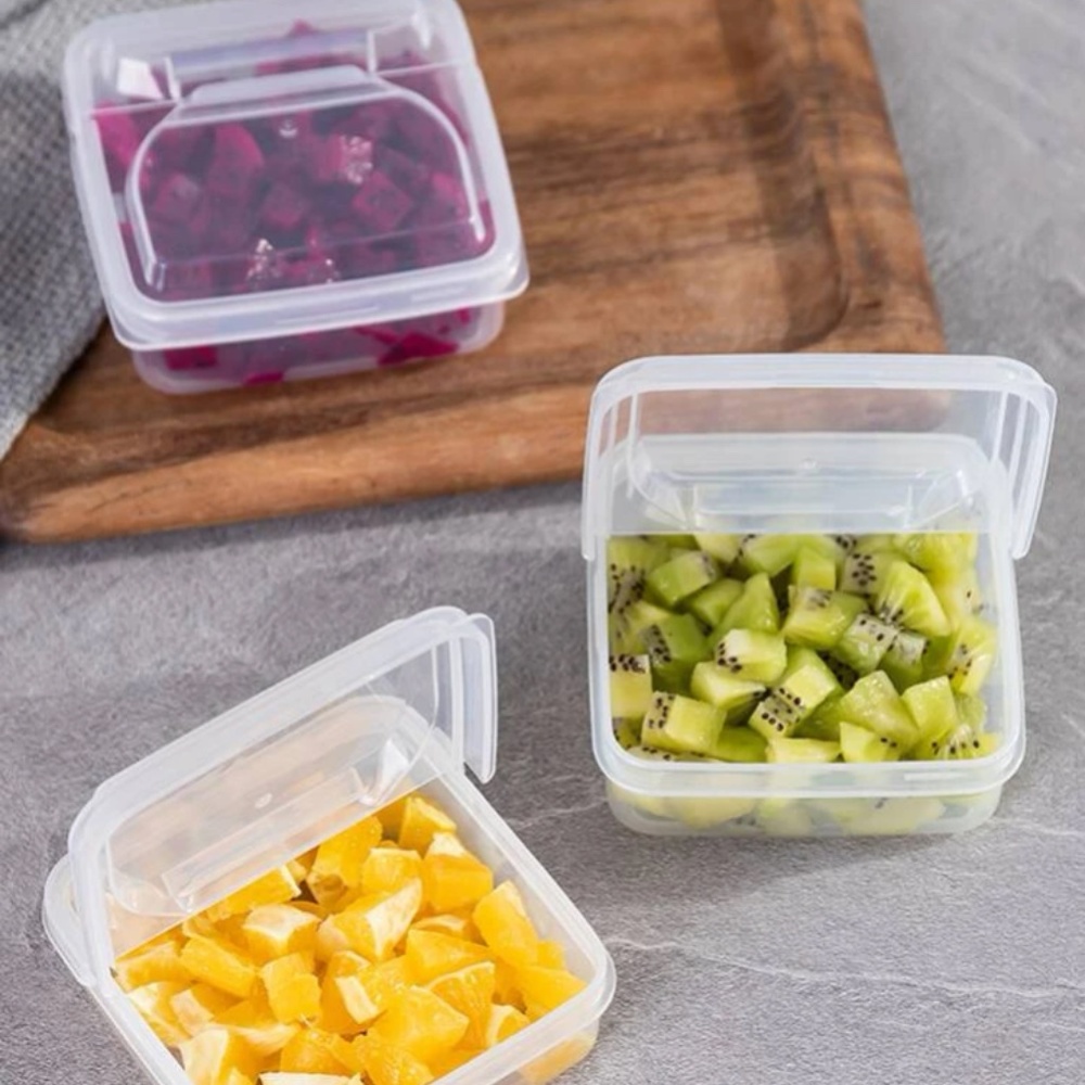 💎$3💎 Stackable Clear Storage Box with Lid Snap - Picture 6 of 8